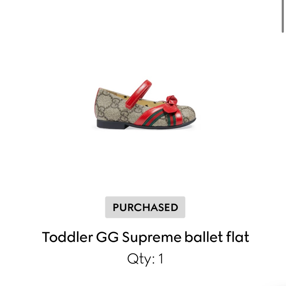 Gucci Red and Brown Dress Shoes with Bow - Picture 3 of 3